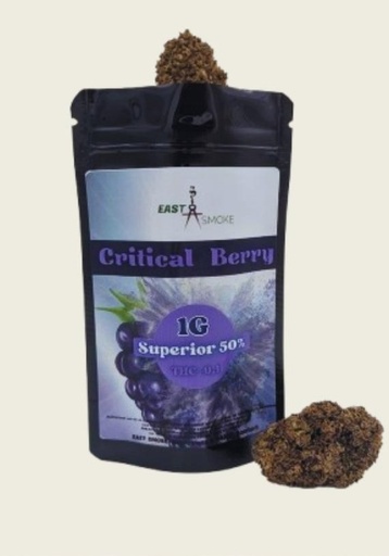 [ES-BLU-CRITBERRY-BULK] Άνθη Superior – Critical Berry – Cali Edition (χύμα, ανά g)