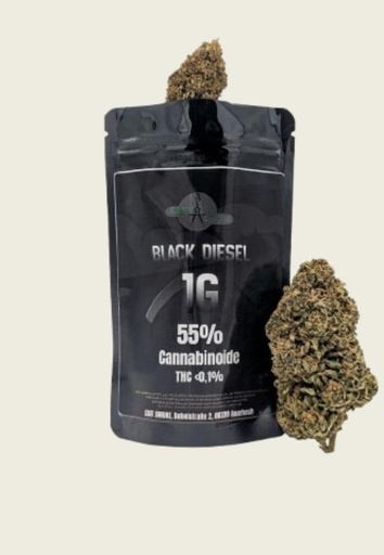 [ES-BLU-BLACKDIESEL-BULK] Flores Superior – Black Diesel (a granel, por g)