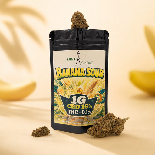 [ES-CBD-BLU-BANANASOUR-1G] Flores de CBD – Banana Sour (1 g)
