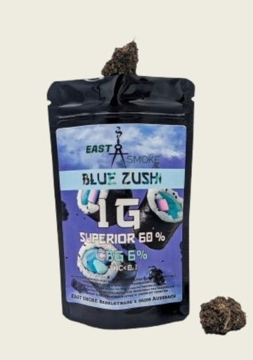 [ES-BLU-BLUEZUSHI-BULK] Άνθη Superior – Blue Zushi (χύμα, ανά g)